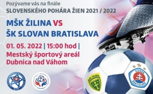 Pozvánka na finále Slovenského pohára žien