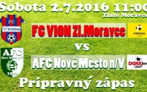 FC Vion Zl.Moravce je náš úvodný súper v príprave.