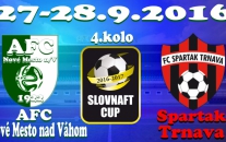 Spartak Trnava je naším súperom v 4.kole Slovnaft cup.