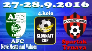 Spartak Trnava je naším súperom v 4.kole Slovnaft cup.