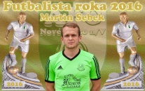 Futbalista roka 2016 Martin Šebek