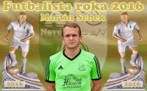 Futbalista roka 2016 Martin Šebek