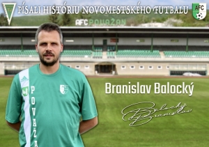 Písali históriu novomestského futbalu:Branislav Balocký