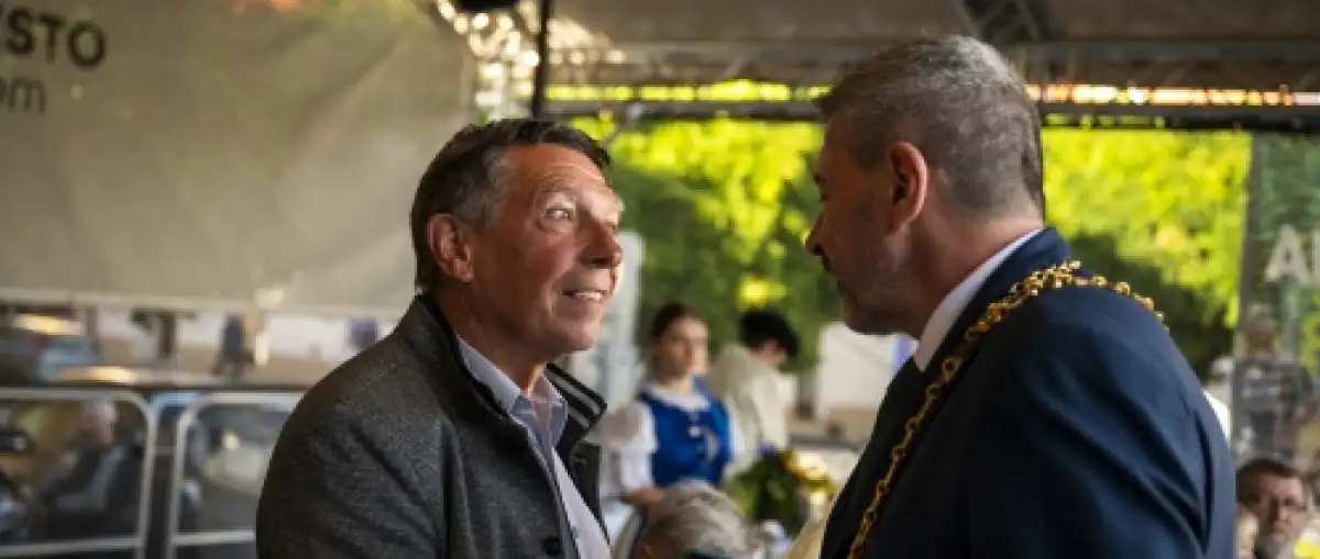 Mgr.Marián Valláš si prevzal ocenenie Osobnosť mesta