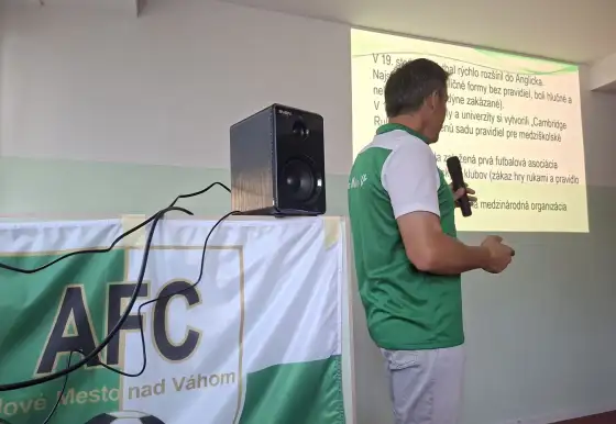Prezentácia futbalu na ZŠ Tematínska