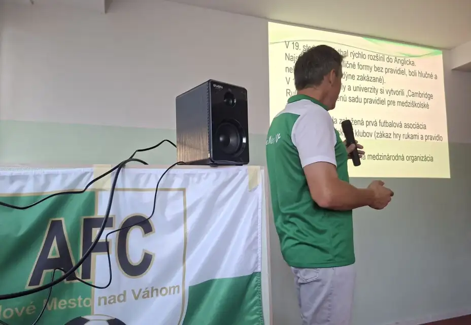 Prezentácia futbalu na ZŠ Tematínska