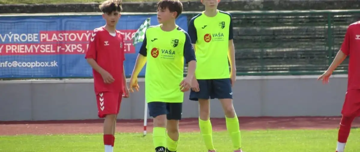 U15 AFC - FK Tempo Partizánske 3:0 (2:0) Dnes rozhodli dve chyby súpera.
