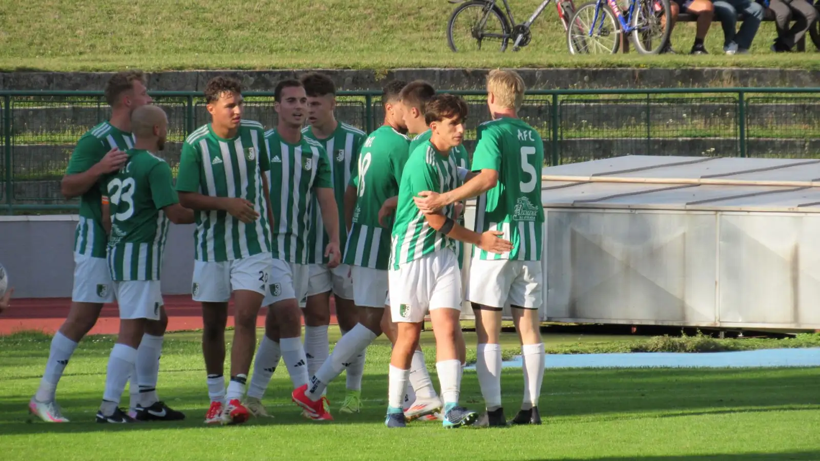 AFC - ŠK LR Led.Rovne 2:0 (1:0) Konečne sme dali gól zo štandartky.