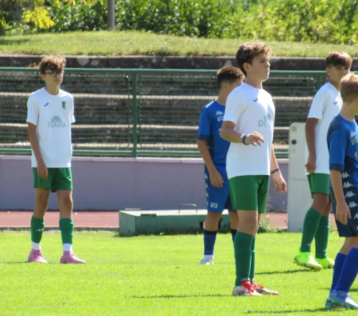 U13 AFC - FAMZ Horné Saliby 1:0 (1:0) Chlapci zodpovedným výkonom si víťazstvo plne zaslúžili