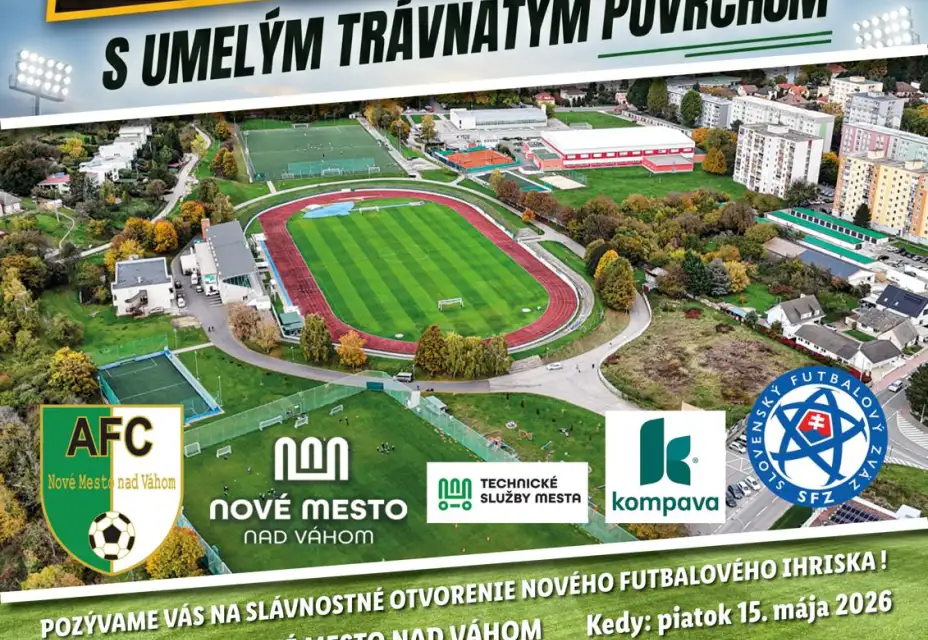 Veľkolepé otvorenie nového futbalového ihriska