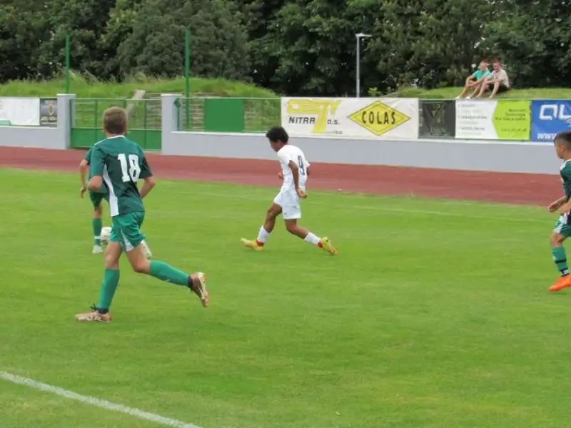 U13 FK Slovan Duslo Šaľa : AFC Nové Mesto n/V 0:4 (0:4)