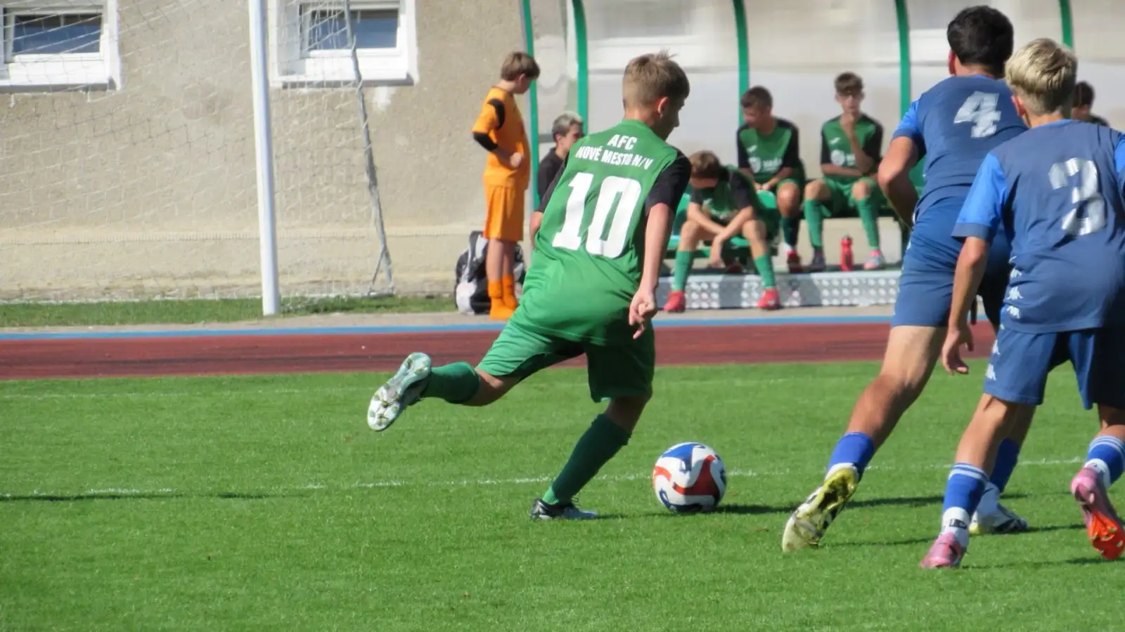 U15 MFC Bánovce - AFC 2:1 (2:0) Zápasu by svedčila remíza