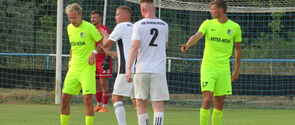 1.kolo Slovenský pohár OŠK Slovan Beckov - AFC 1:7 (0:6)