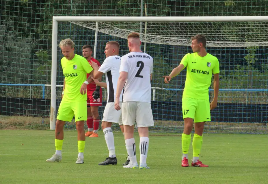 1.kolo Slovenský pohár OŠK Slovan Beckov - AFC 1:7 (0:6)