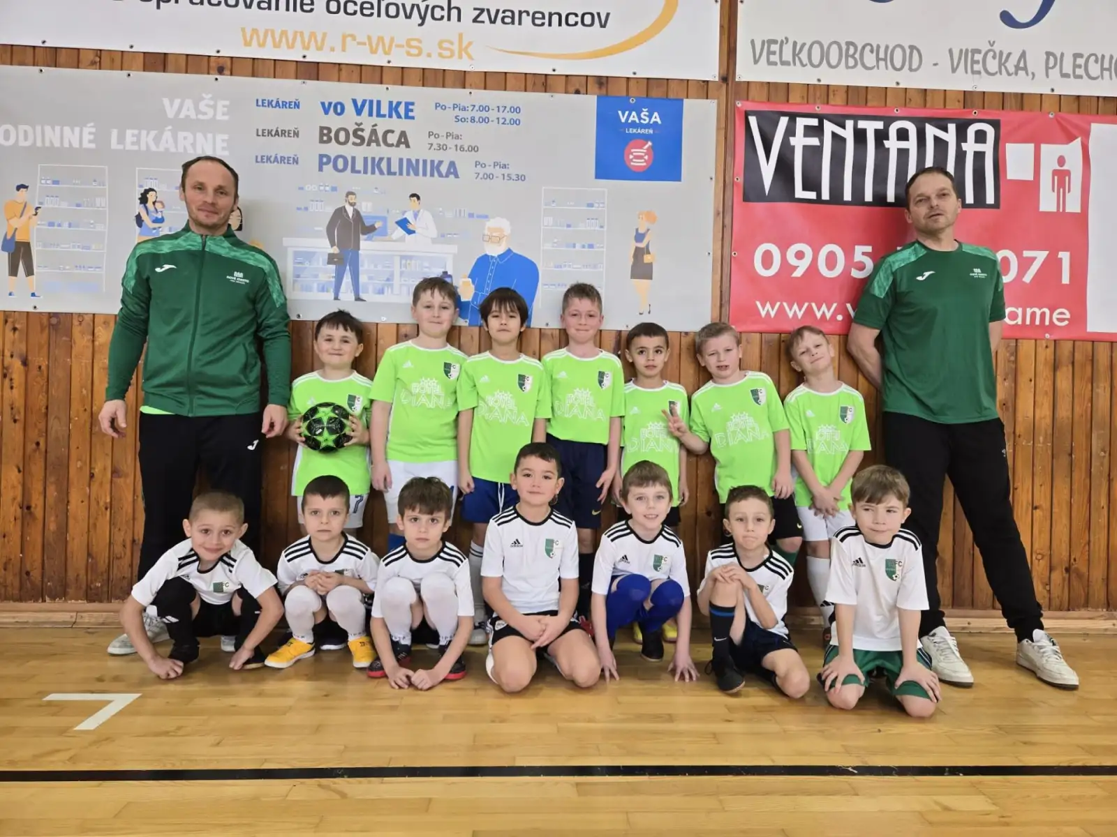 Výsledky prípraviek